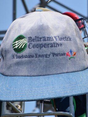 Vintage Beltrami Electric Minnesota  Cap Hat Lid electrician  Energy advertising